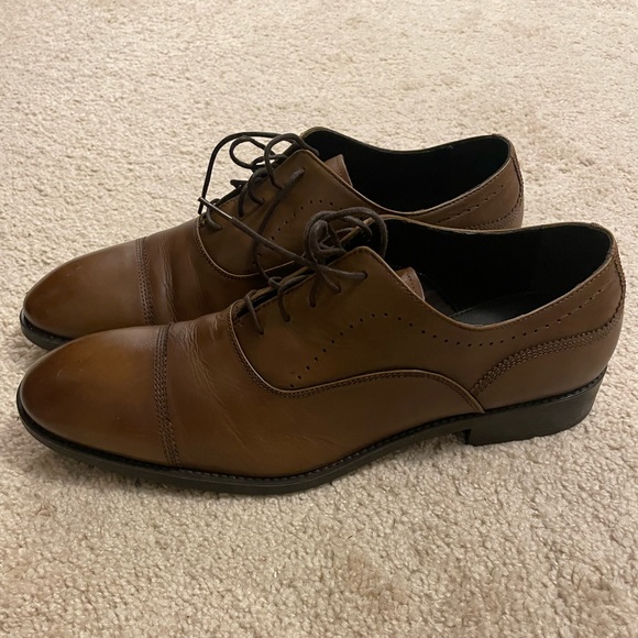 Zara brown Oxford dress shoes. Size 12 (45 euro) - Picture 8 of 8
